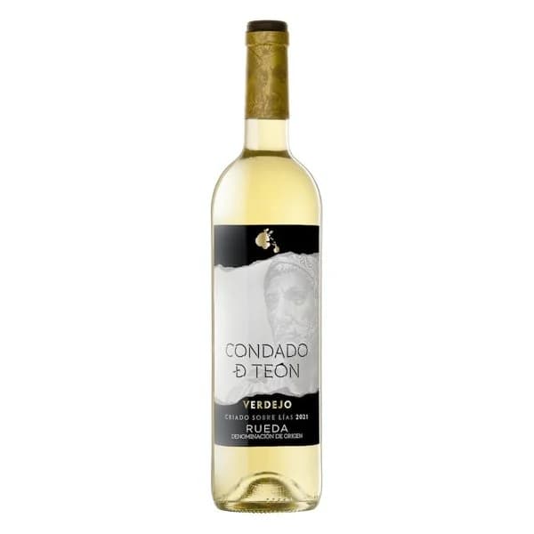 Vino blanco verdejo D.O Rueda Condado de Teón - 0.75 l - Imagen del producto en Findit