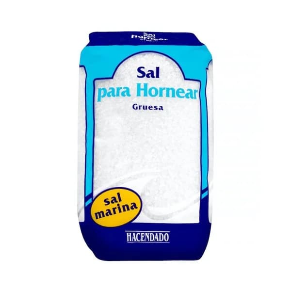 Sal gruesa para hornear Hacendado - 2 kg - Imagen del producto en Findit