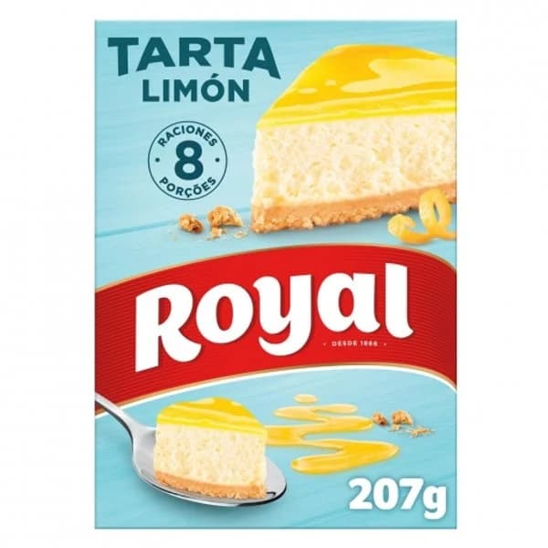 Preparado para hacer tarta mousse sabor limón en polvo Royal 207 g. - 0.21 kg - Imagen del producto en Findit