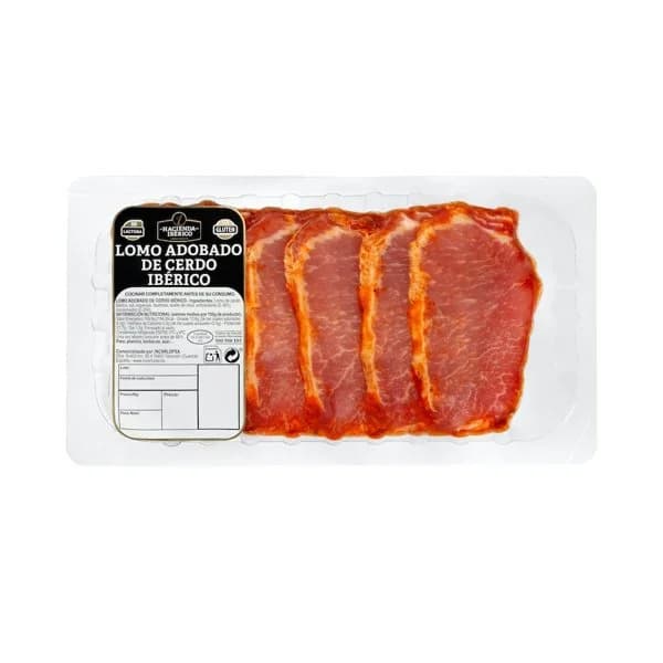 Filetes lomo de cerdo ibérico adobado - 0.29 kg - Imagen del producto en Findit