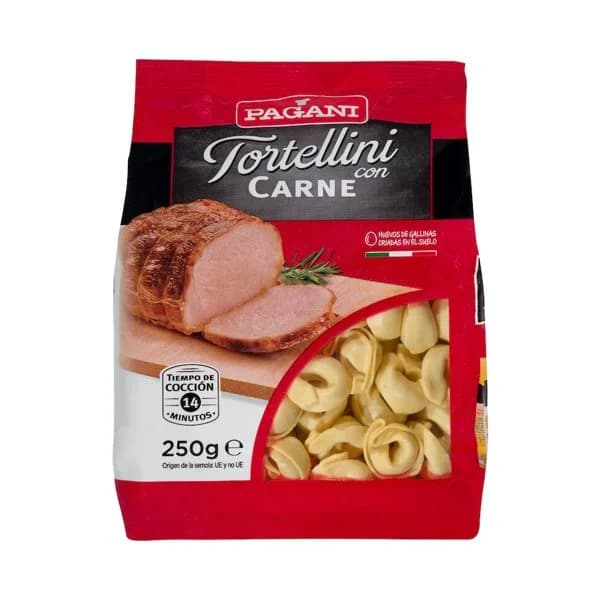 Tortellini carne Pagani - 0.25 kg - Imagen del producto en Findit