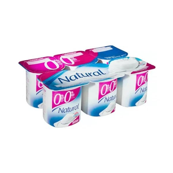 Yogur natural Hacendado 0% m.g 0% sin azúcares - 0.75 kg - Imagen del producto en Findit