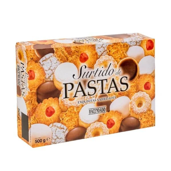 Surtido de pastas artesanas Hacendado - 0.5 kg - Imagen del producto en Findit