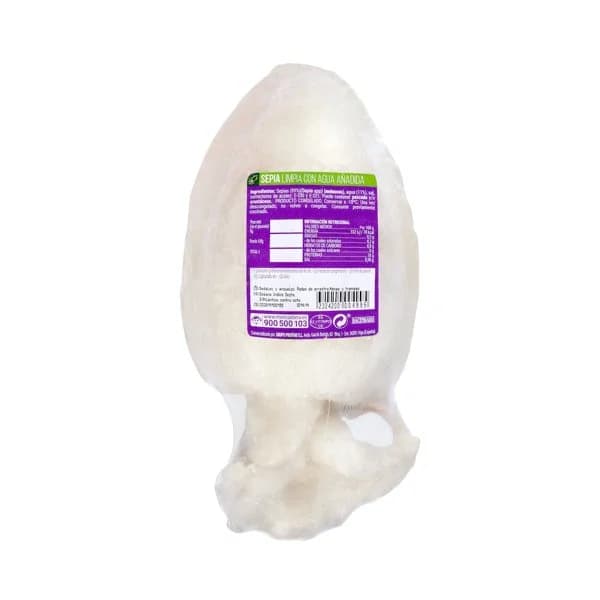 Sepia faraónica limpia Hacendado congelada - 0.4 kg - Imagen del producto en Findit