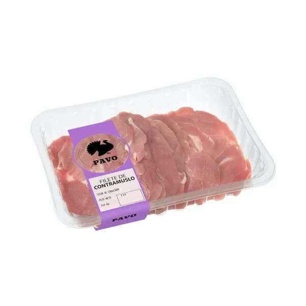 Filetes de pavo contramuslo - 0.6 kg - Imagen del producto en Findit