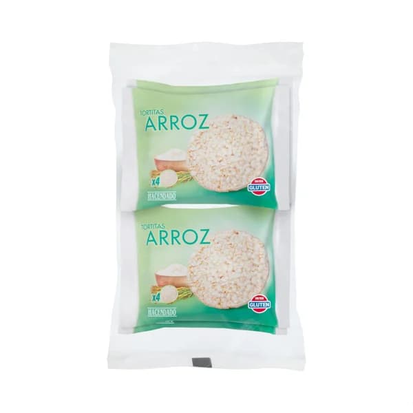 Tortitas de arroz Hacendado - 0.12 kg - Imagen del producto en Findit