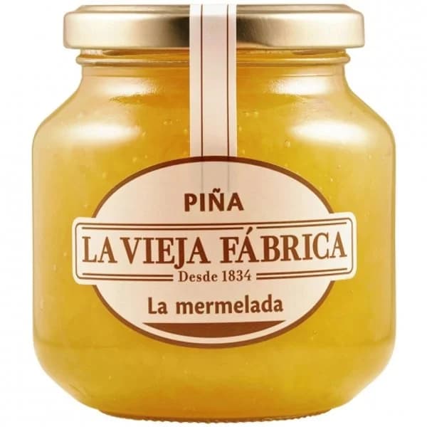 Mermelada de piña La Vieja Fábrica sin gluten 350 g. - 0.35 kg - Imagen del producto en Findit