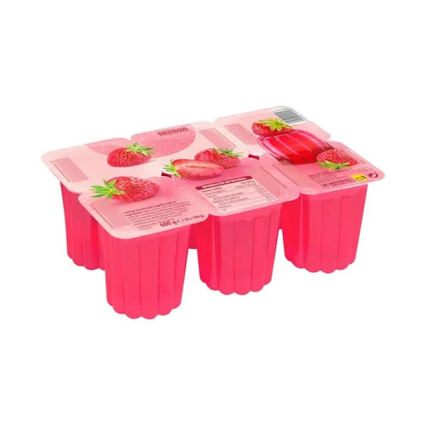 Gelatina sabor fresa Hacendado - 0.6 kg - Imagen del producto en Findit