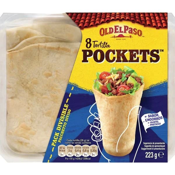Tortilla de Maíz Pocket 223G - 0.22 kg - Imagen del producto en Findit