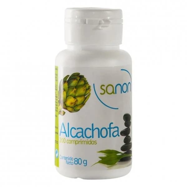 Alcachofa comprimidos Sanon 180 ud. - 0.08 kg - Imagen del producto en Findit