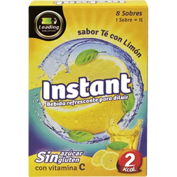 Té Limón Instantáneo Sin Azúcar 8 sobres - 7.96 ud - Imagen del producto en Findit