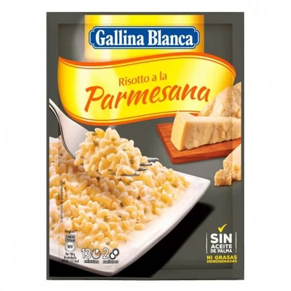 Risotto a la parmesana GALLINA BLANCA, sobre 175 g - 0.18 kg - Imagen del producto en Findit