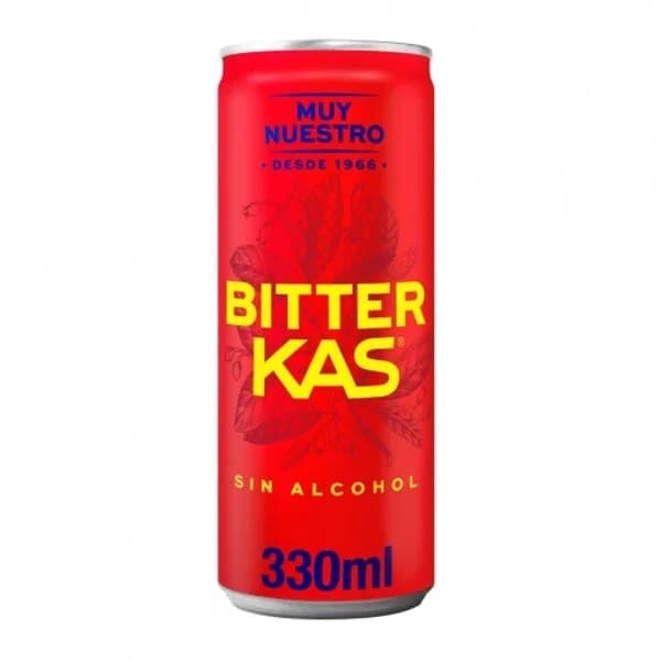 Bitter Kas sin alcohol lata 33 cl. - 0.33 l - Imagen del producto en Findit
