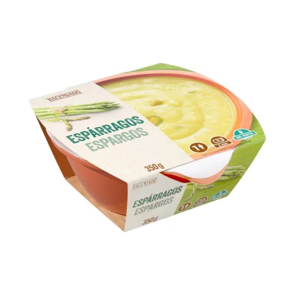 Crema de espárragos Hacendado - 0.35 kg - Imagen del producto en Findit
