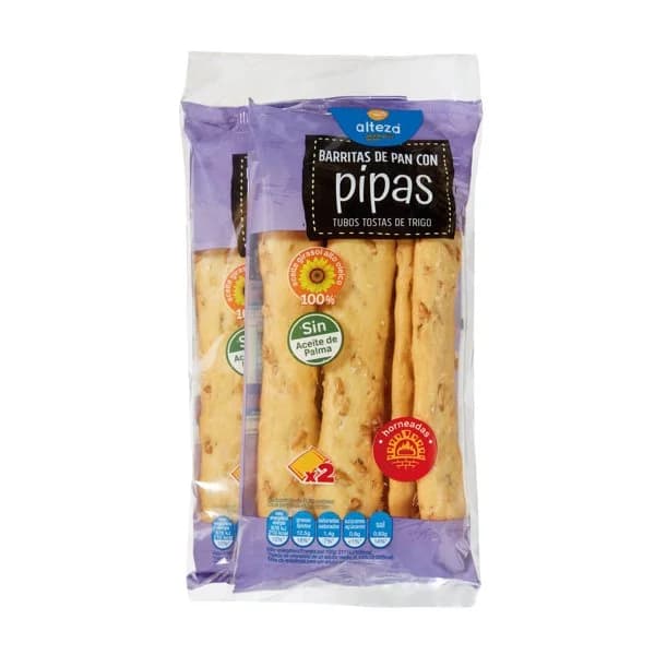 Pan de Pipas 2 x 83G - 0.17 kg - Imagen del producto en Findit