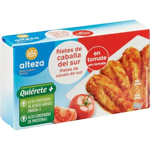 Fileta Caballa del Sur Tomate - 0.09 kg - Imagen del producto en Findit