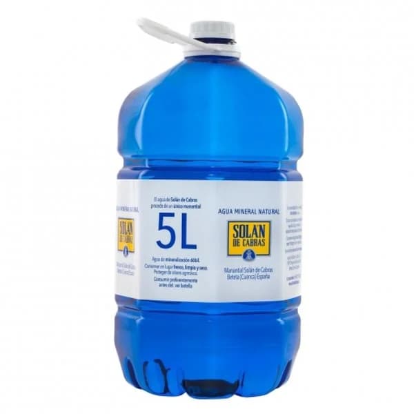 Agua Mineral Natural Garrafa 5L - 4.98 ud - Imagen del producto en Findit