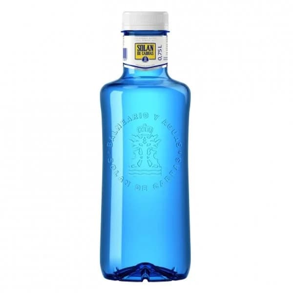 Agua mineral SOLAN DE CABRAS, botella 75 cl - 0.75 l - Imagen del producto en Findit