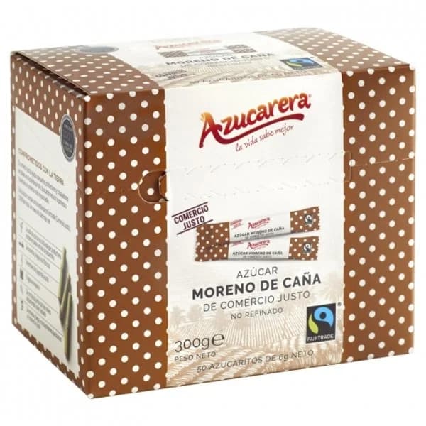 Azúcar moreno de caña integral en azucaritos Azucarera 300 g. - 0.3 kg - Imagen del producto en Findit