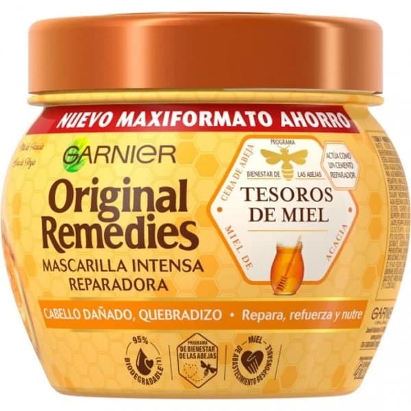 Mascarilla Tesoro de Miel Reparadora - 0.34 l - Imagen del producto en Findit