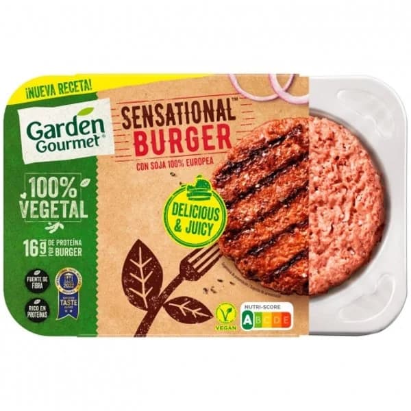 Hamburguesa Sensational Garden Gourmet 226 g - 0.23 kg - Imagen del producto en Findit