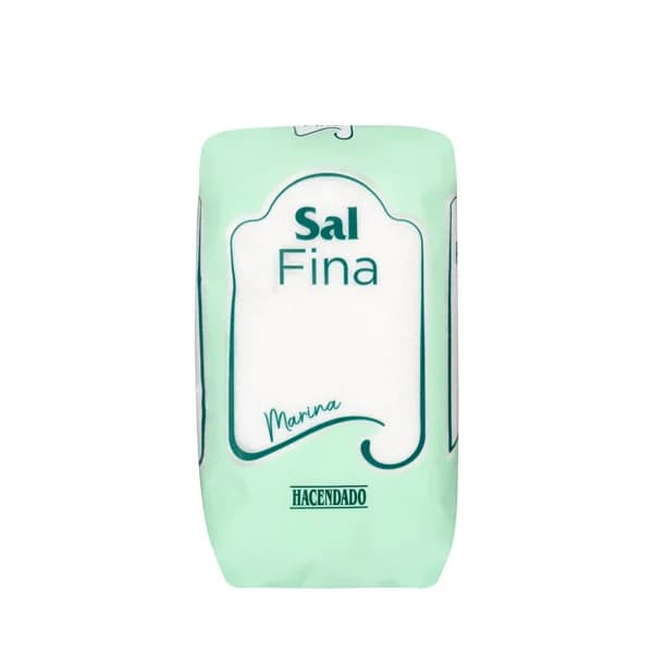 Sal fina Hacendado - 1 kg - Imagen del producto en Findit