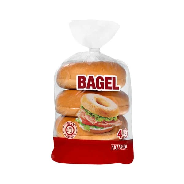 Pan Bagel Hacendado - 0.3 kg - Imagen del producto en Findit