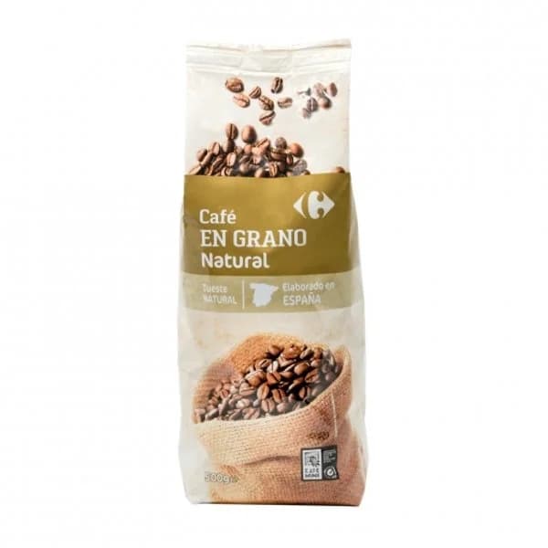 Café en grano natural Carrefour Classic 500 g. - 0.5 kg - Imagen del producto en Findit