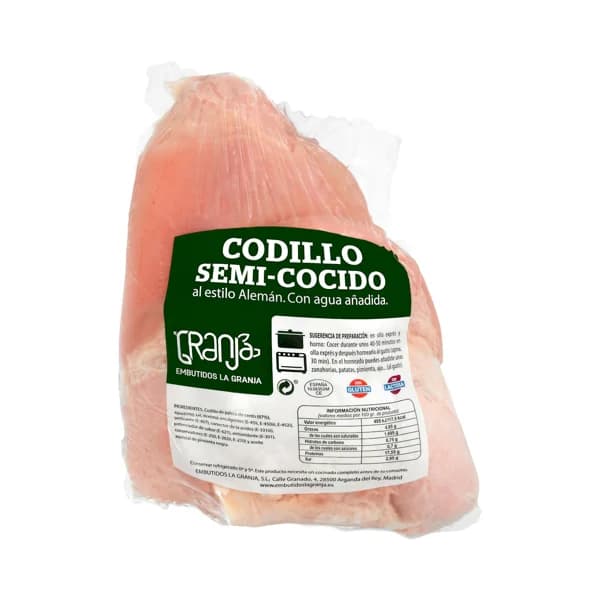 Codillo de cerdo semicocido al estilo Alemán - 1.1 kg - Imagen del producto en Findit