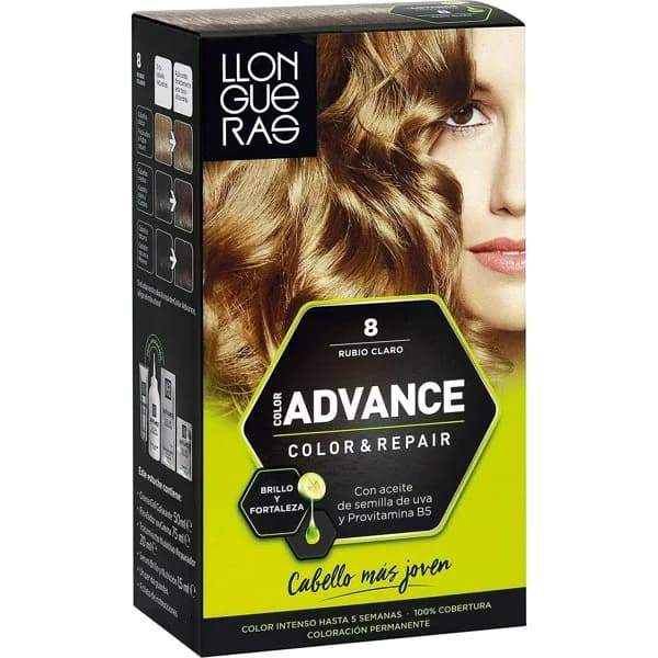 Tinte cabello rubio claro 8 - 1 ud - Imagen del producto en Findit
