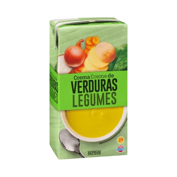 Crema de verduras Hacendado - 0.5 l - Imagen del producto en Findit