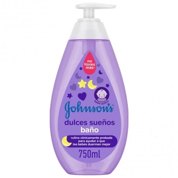 Gel de baño dulces sueños Johnson bote 750 ml - 0.75 l - Imagen del producto en Findit
