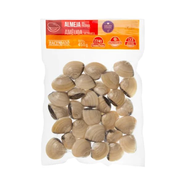 Almeja Hacendado congelada - 0.45 kg - Imagen del producto en Findit