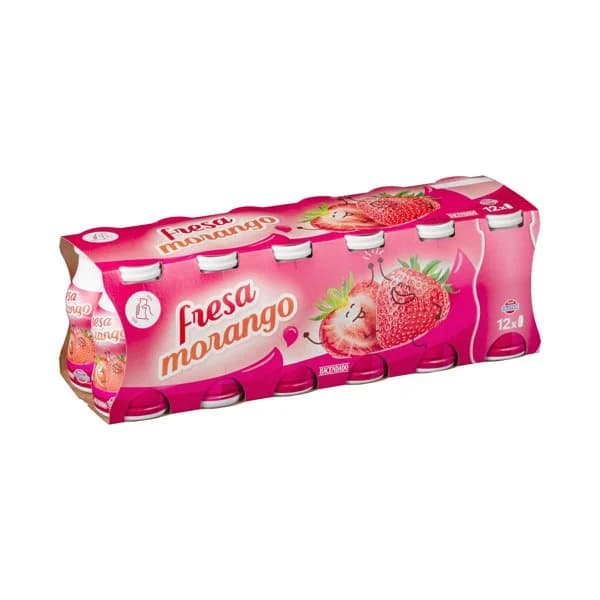 Yogur líquido de fresa Hacendado - 1.2 kg - Imagen del producto en Findit