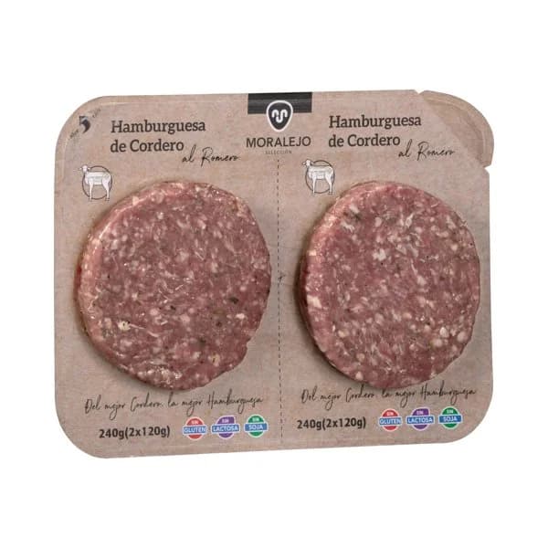 Burger de cordero al romero - 0.24 kg - Imagen del producto en Findit
