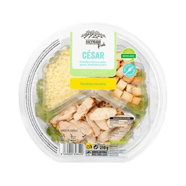 Ensalada César - 0.21 kg - Imagen del producto en Findit