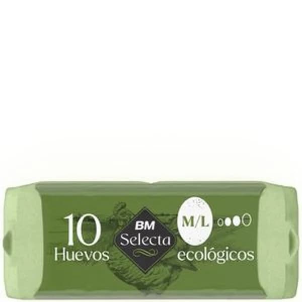 Huevos ecológicos M/L decena - 10 ud - Imagen del producto en Findit