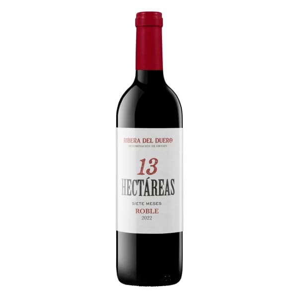Vino tinto D.O Ribera del Duero 13 Hectáreas roble - 0.75 l - Imagen del producto en Findit