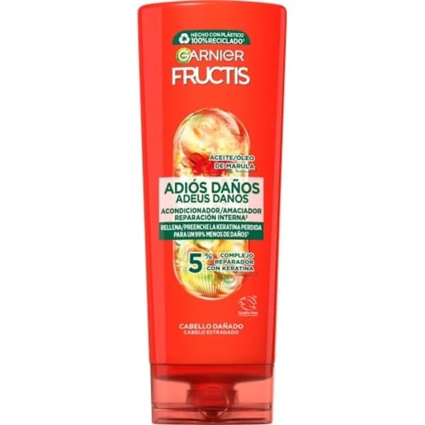 Acondicionador adiós daños con aceite de marula para cabello dañado Garnier Fructis 250 ml. - 0.25 l - Imagen del producto en Findit