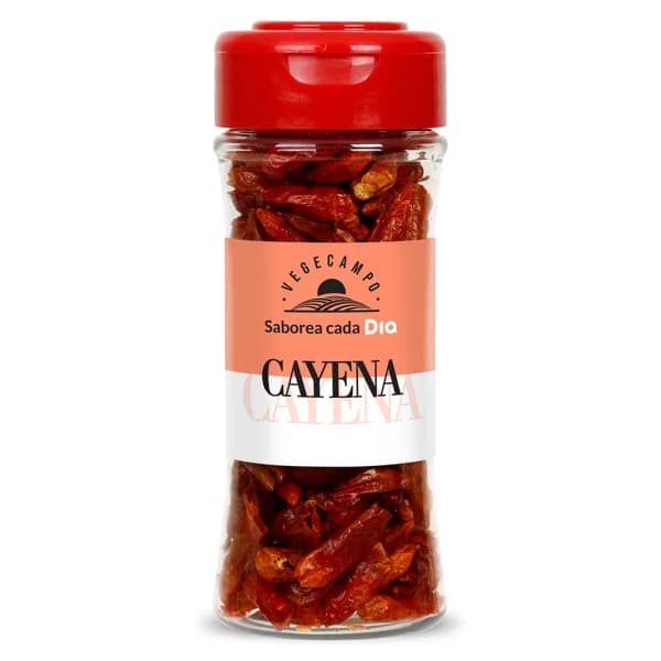 Cayena entera Vegecampo de Dia frasco 20 g - 0.02 kg - Imagen del producto en Findit