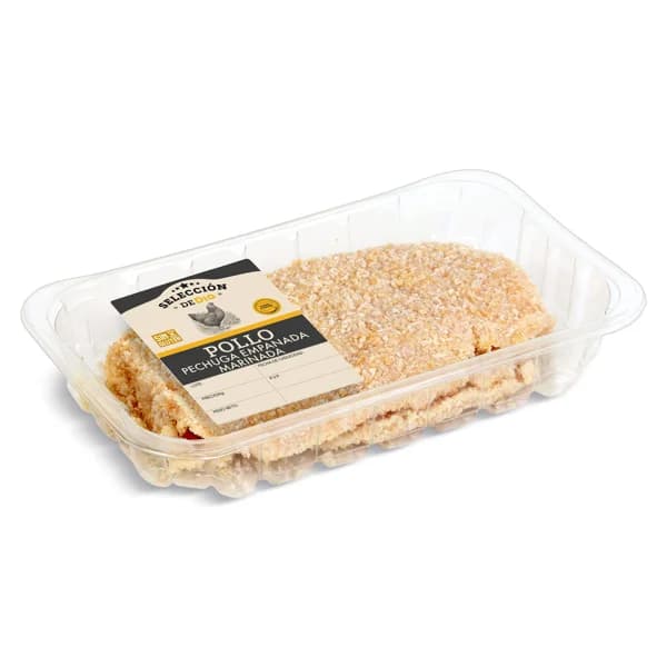Filetes de pechuga de pollo empanada marinada Selección de Dia bandeja 350 g aprox. - 0.4 kg - Imagen del producto en Findit