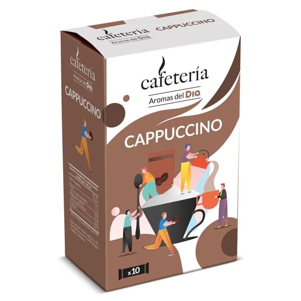 Café cappuccino Cafetería de Dia caja 125 g - 0.13 kg - Imagen del producto en Findit