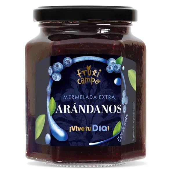 Mermelada de arándanos extra Fruticampo de Dia frasco 320 g - 0.32 ud - Imagen del producto en Findit
