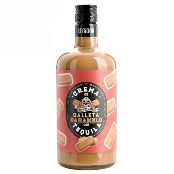 Crema de galleta caramelo con tequila Regidor 70 cl. - 0.7 l - Imagen del producto en Findit