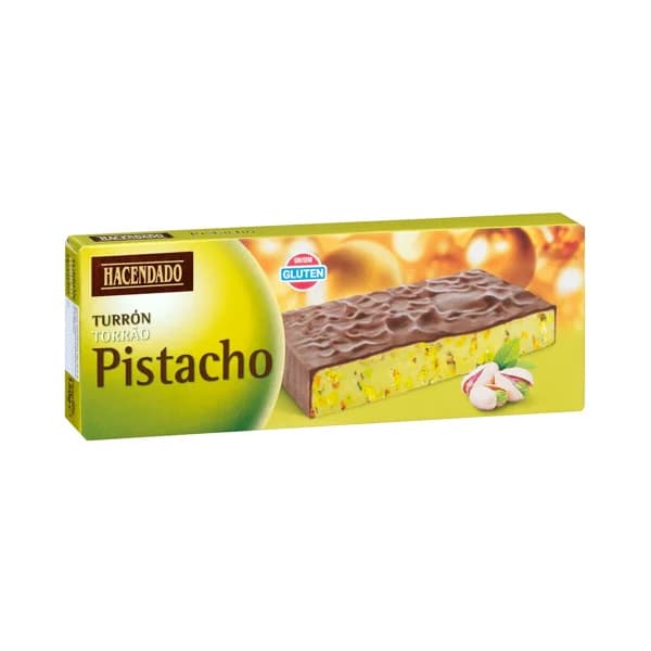 Turrón de pistacho Hacendado - 1 ud - Imagen del producto en Findit