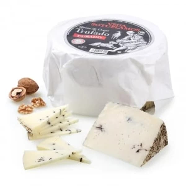 Queso de oveja curado trufado 150 g aprox - 0.15 kg - Imagen del producto en Findit