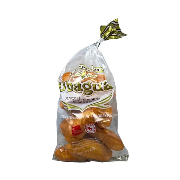 UBAGUA Rosquillas frita churro bolsa 200 gramos. - 0.2 kg - Imagen del producto en Findit