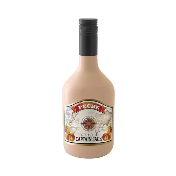 CAPTAIN JACK Crema de whisky con un toque de melocotón CAPTAIN JACK botella de 70 cl. - 0.7 l - Imagen del producto en Findit