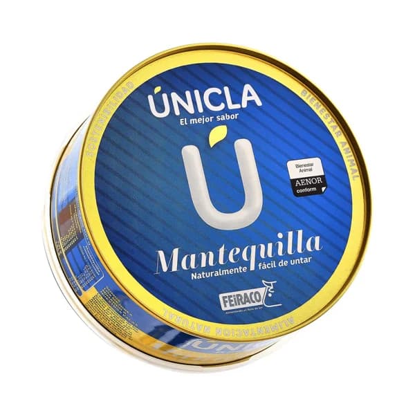 ÚNICLA Lata de mantequilla fácil de untar ÚNICLA 250 g. - 0.25 kg - Imagen del producto en Findit