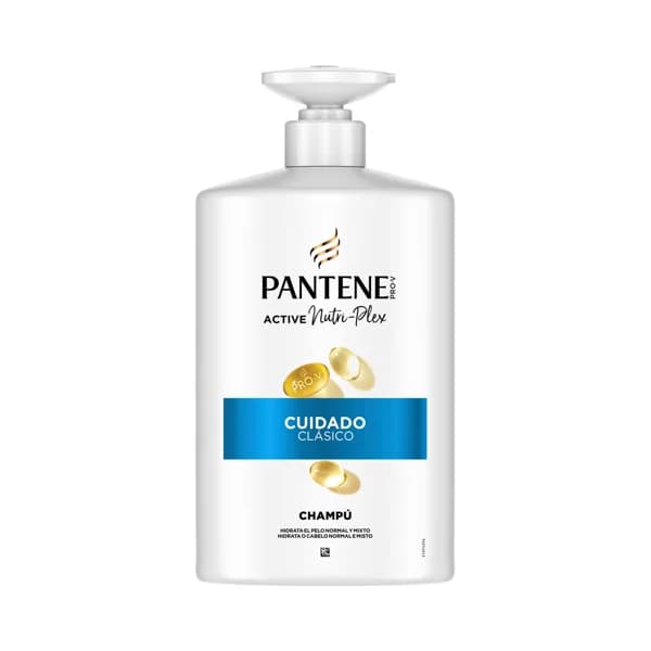 PANTENE Pro-v Cuidado clásico Champú hidratante para cabellos normales y mixtos 1 l. - 1 l - Imagen del producto en Findit